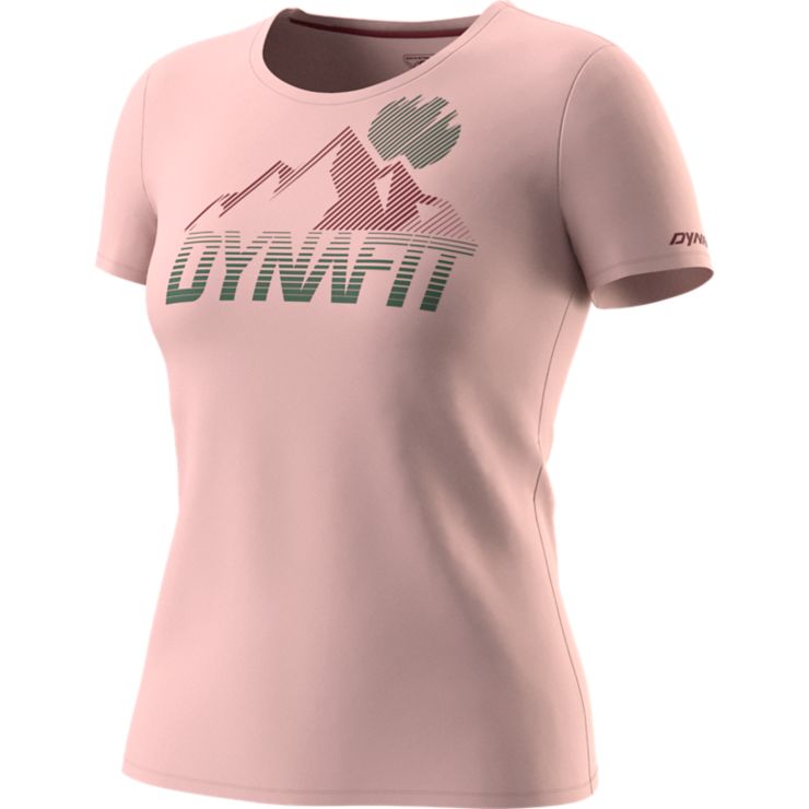 DynafitTransalper Graphic Tee - rosa