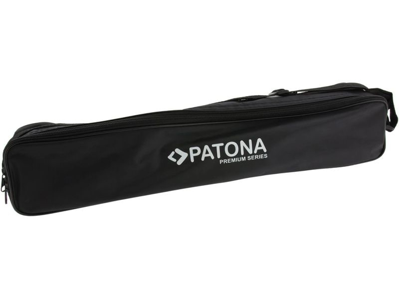 Patona Stativ LS 2004 Leichtes und vielseitiges Aluminium-Stativ mit einer Arbeitshöhe von bis zu 200 cm