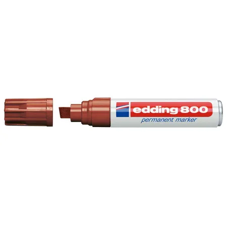 edding 800 Permanentmarker, 4-12mm, braun