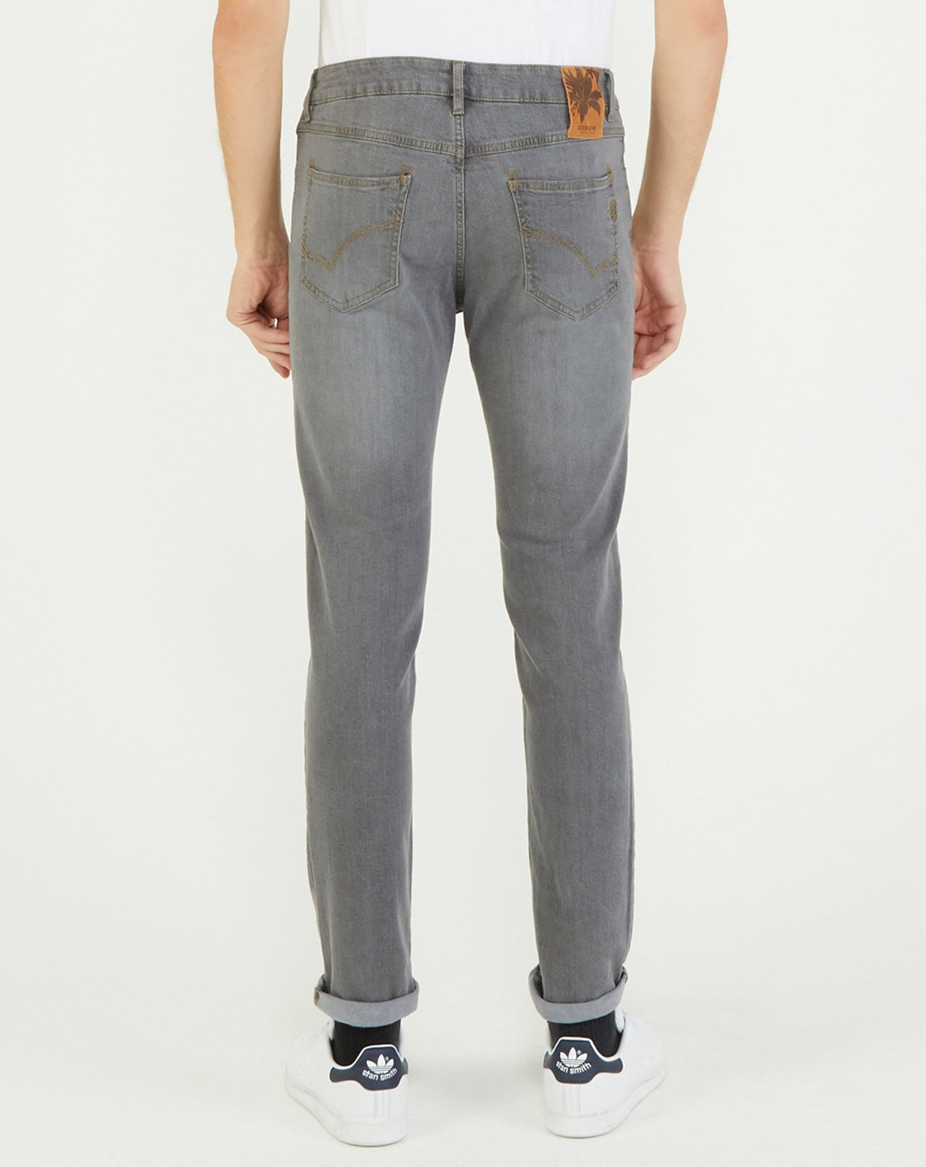 Oxbow Jean ajustée Boanga gris