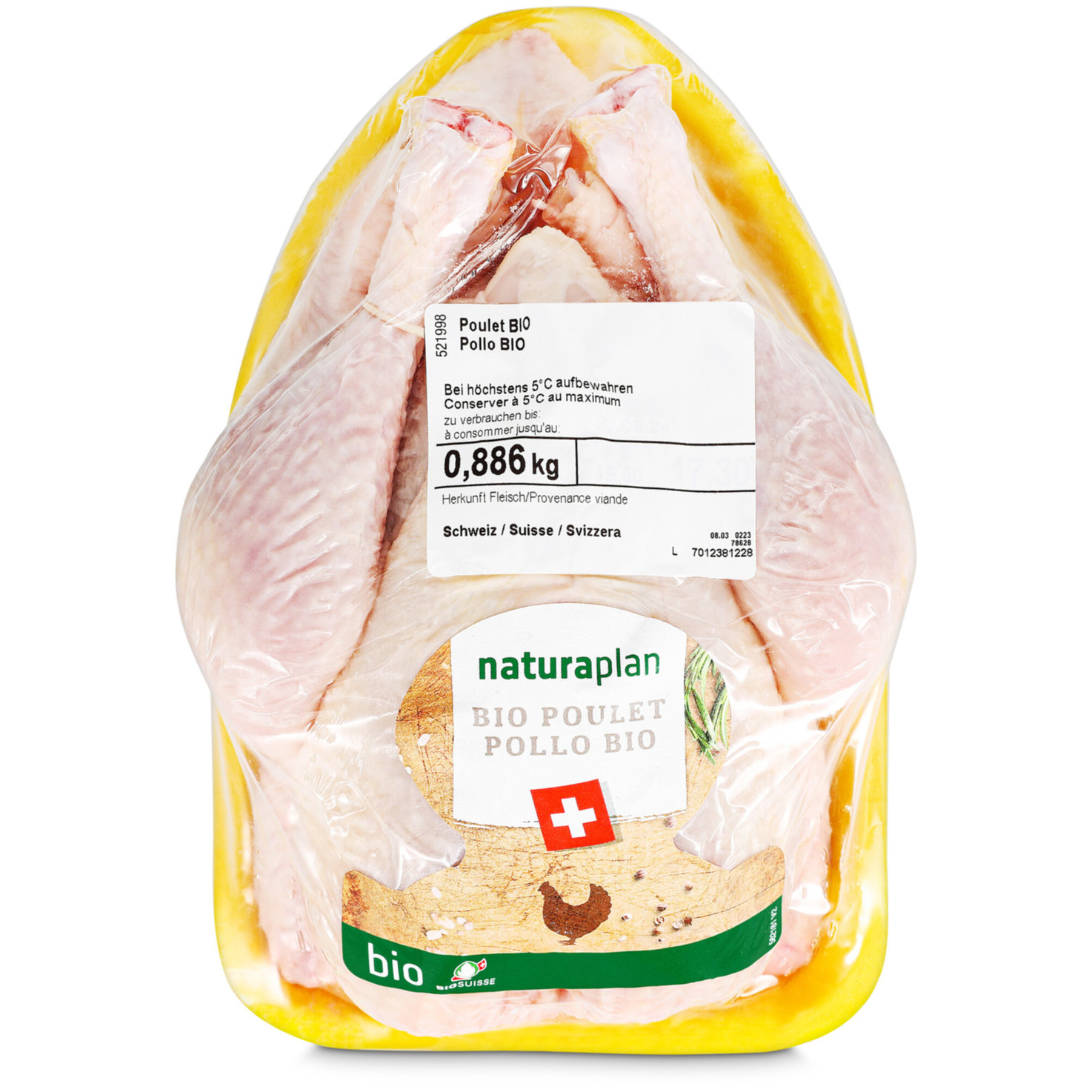 Naturaplan Bio Poulet ganz ca. 1kg