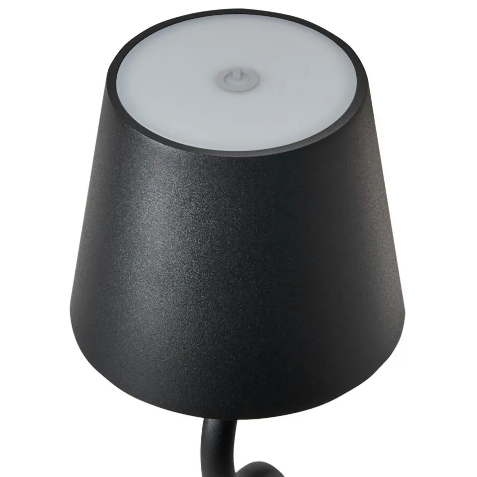 VOUGA - Tafellamp - Zwart - Aluminium/IJzer