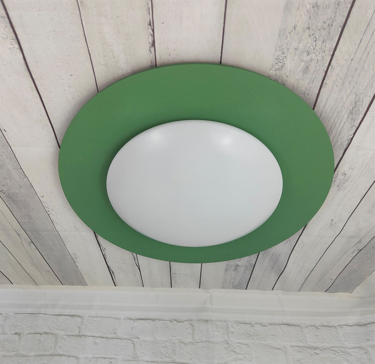 niermann Retrofit Kinderlampe Decke SATURN salbei