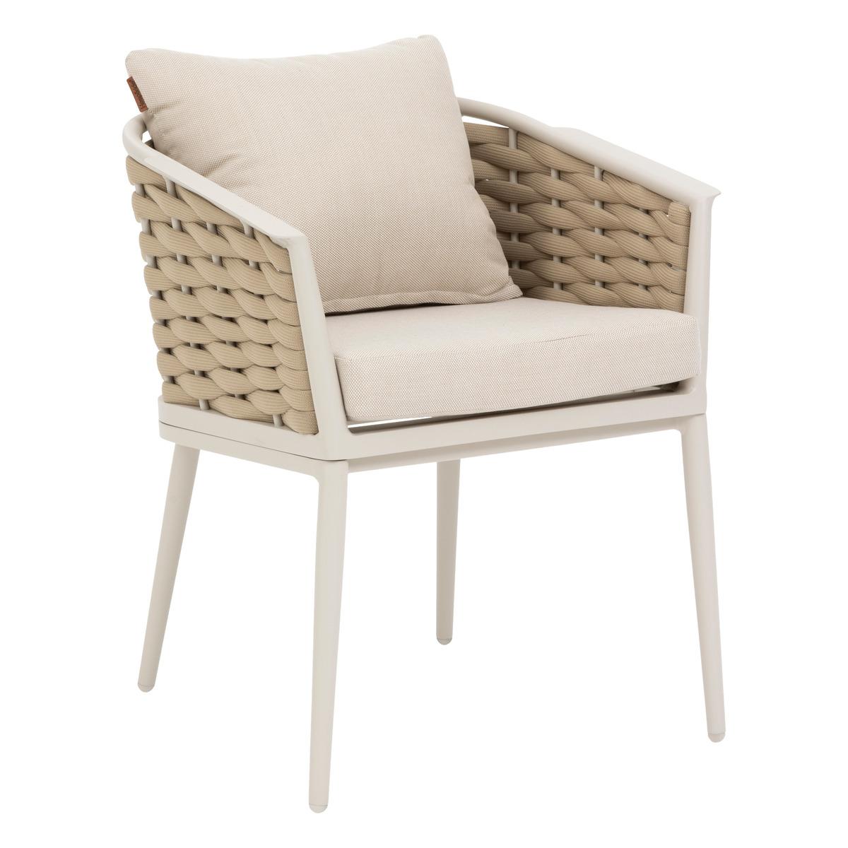 FAUTEUIL REPAS YCONIA ARGILE MAIL