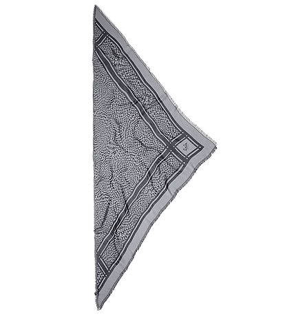Lala Berlin Schal - Triangle Tilda - Swoosh Black/White