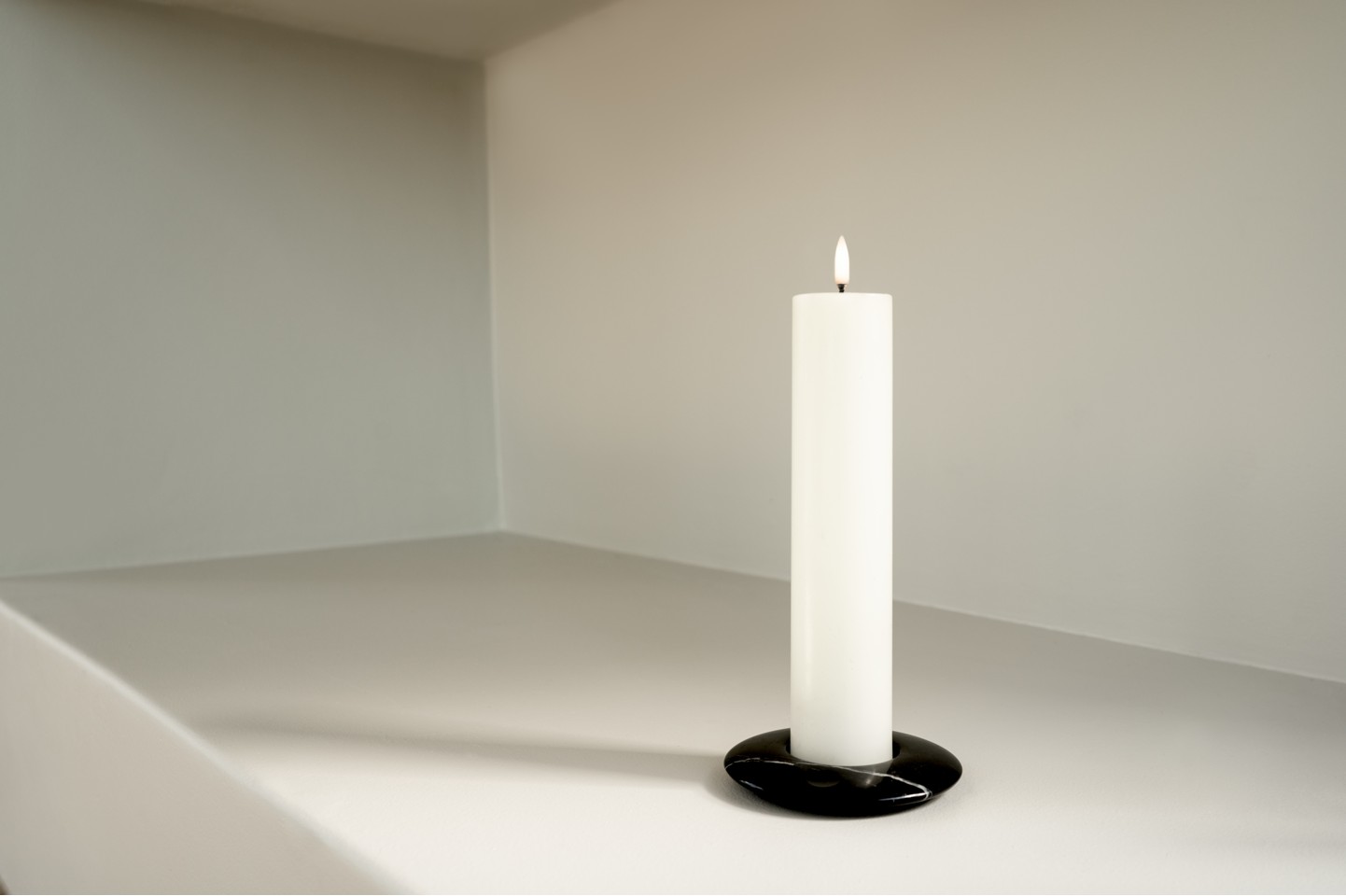 Uyuni - LED blok lys - Nordic White, 5x14,5 cm