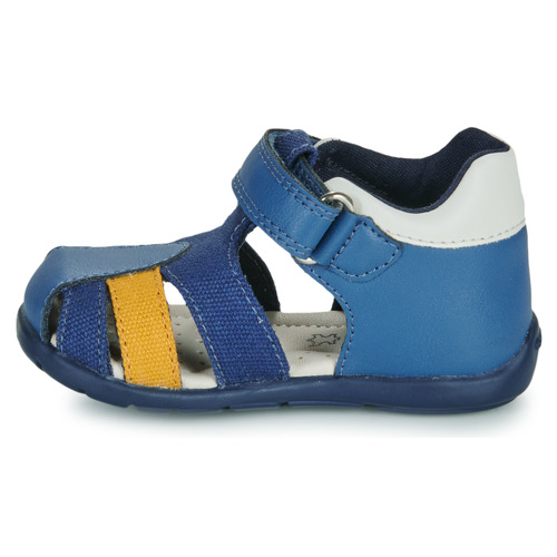 Geox - B ELTHAN BOY - Bleu / Jaune