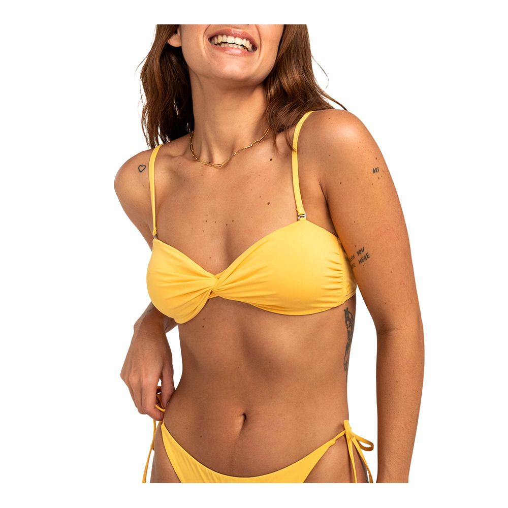 Billabong SOL SEARCHER - Haut maillot de bain Femme golden peach
