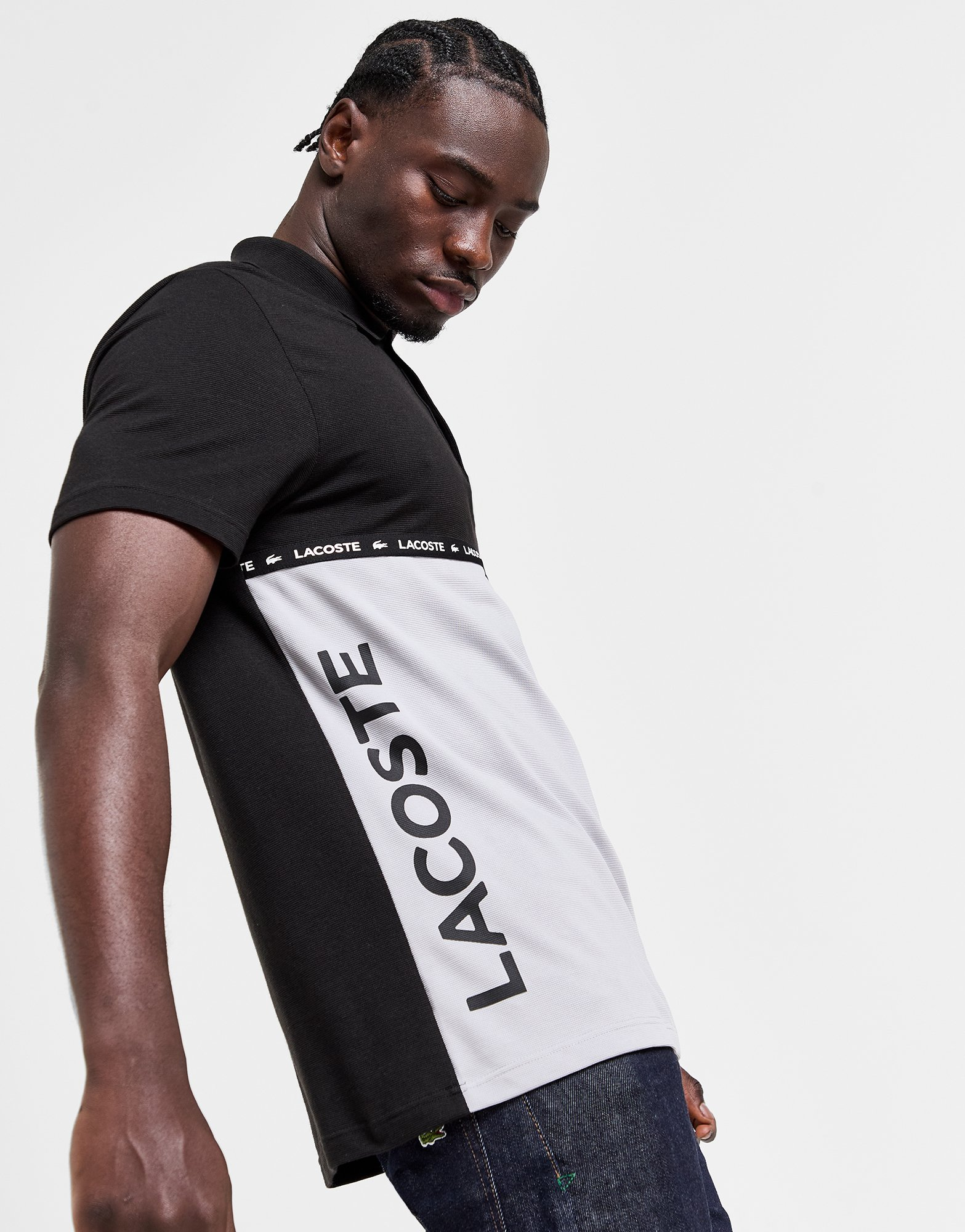 Lacoste Polo Colour Block Homme
