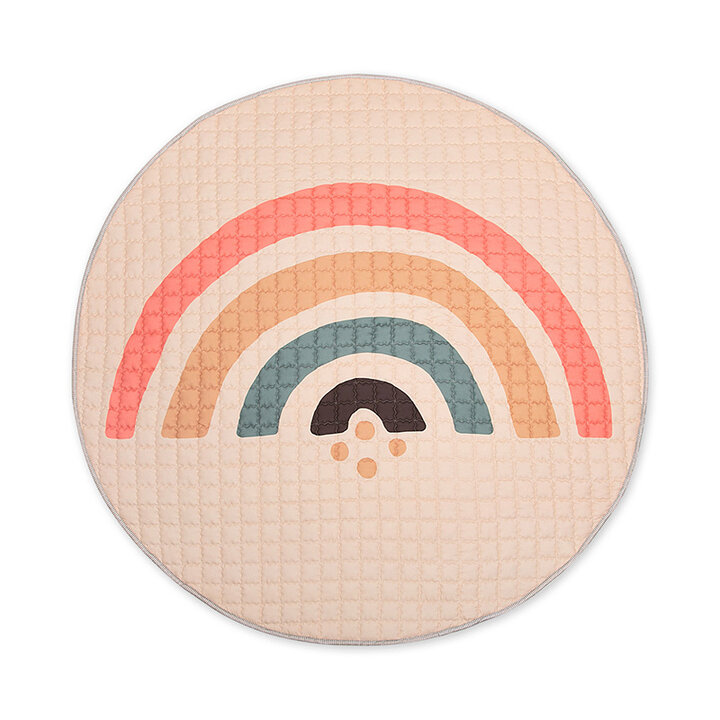Speelkleed baby rond - Noa Rainbow Multicolor