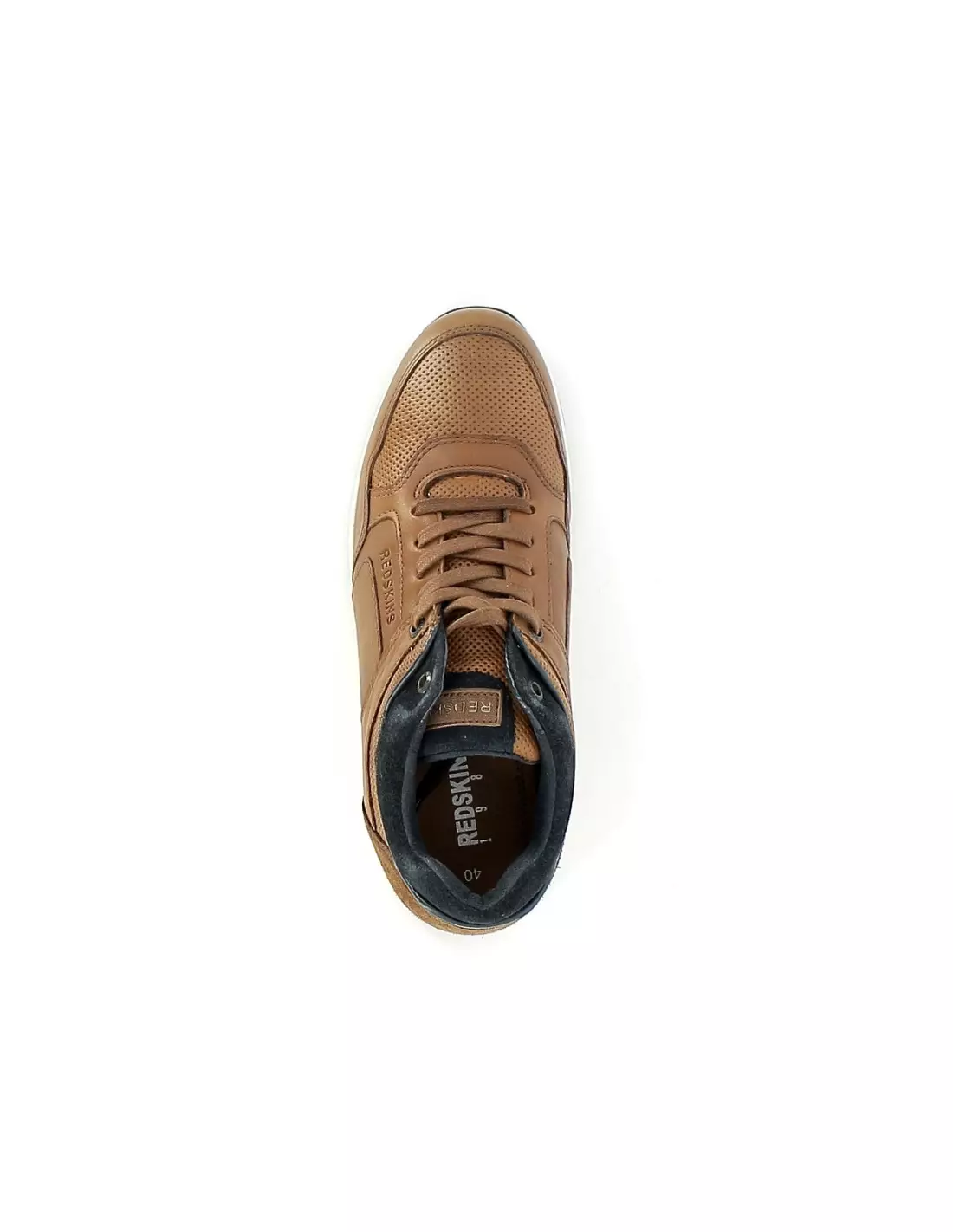 REDSKINS SURETO - Baskets Cognacmarine