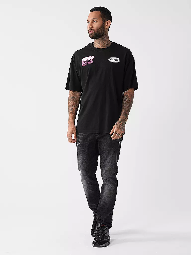 HUGO T-Shirt  schwarz