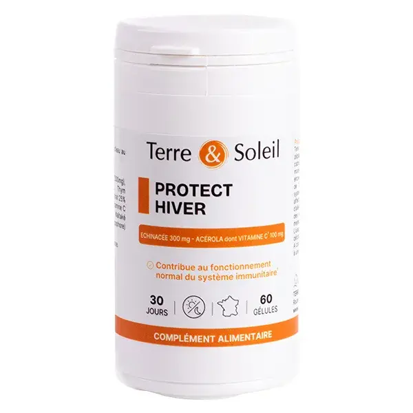 Earth & Sun Winter Protect - Caixa com 60 cápsulas