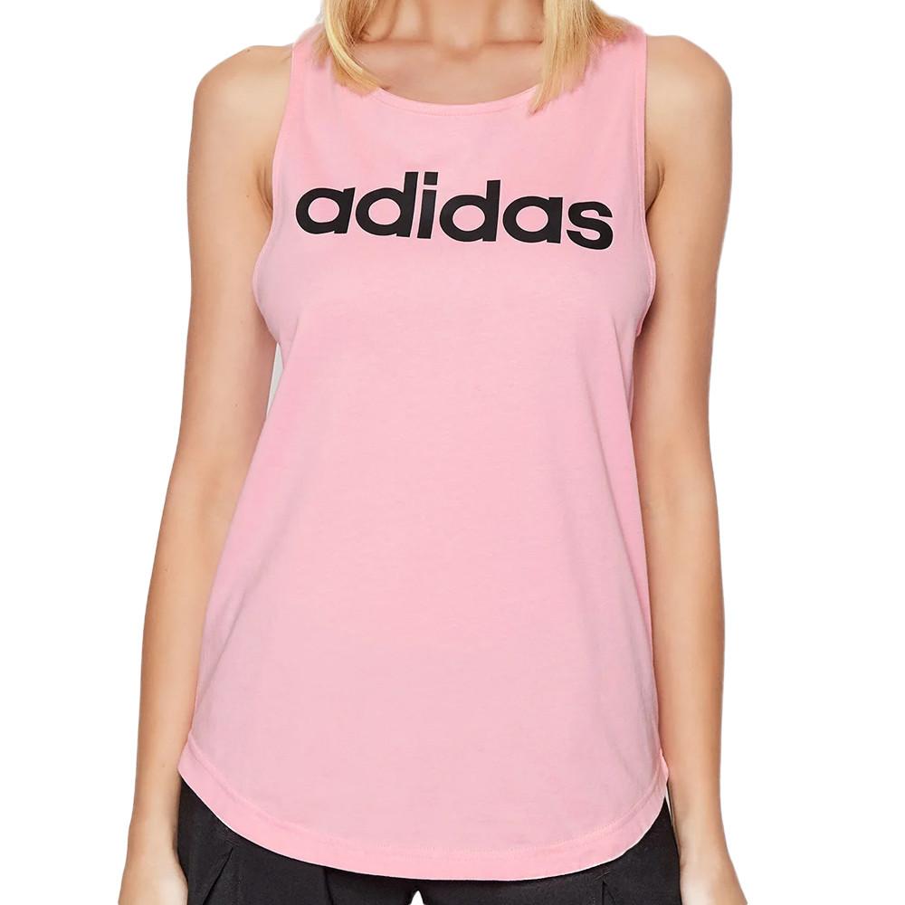 Adidas Débardeurs Rose Femme Adidas Lin