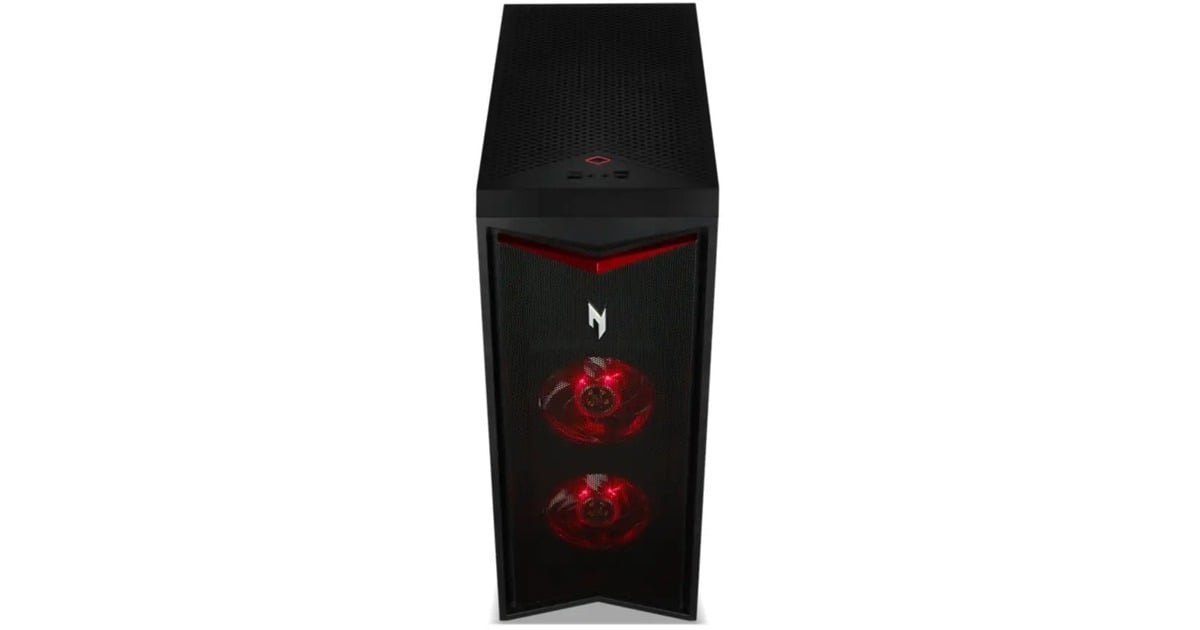AcerNitro N70-130 AR97N50GS gaming pc  (Zwart | Ryzen 9 7900 | RTX 4070 Super | 32 GB | 1 TB SSD, Tweedekans)