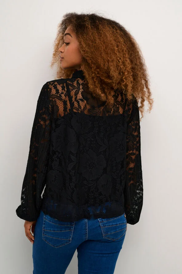 Cream CRKanni Lace Shirt Pitch black