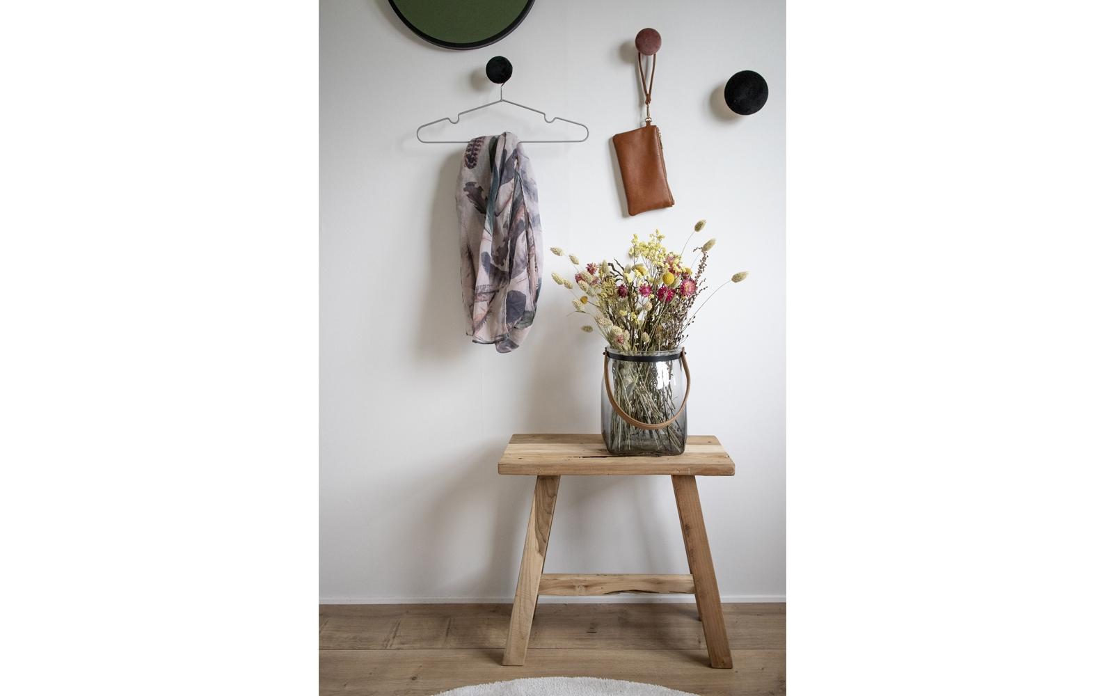 Sitzbank Barcelona 50 x 45 cm, BraunSitzbank aus Teakholz