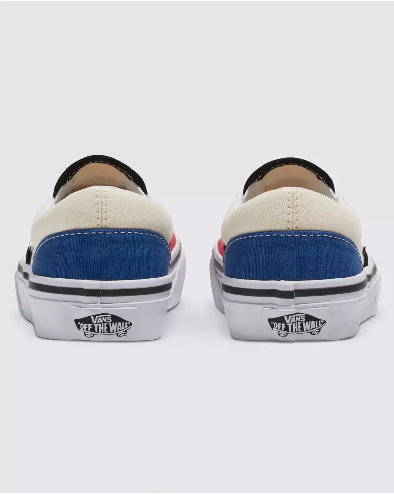 Kids Classic Slip-On Color Block Shoe