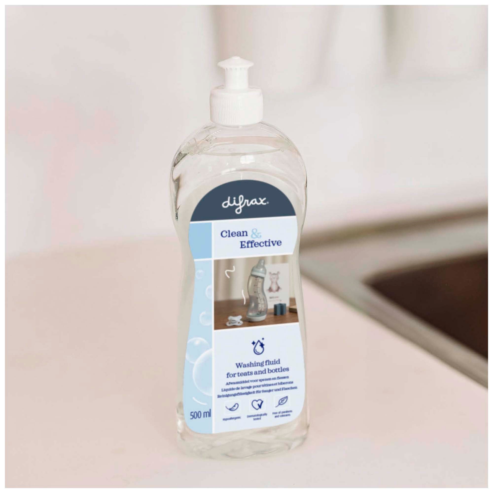 Difrax Afwasmiddel voor babyproducten naturel