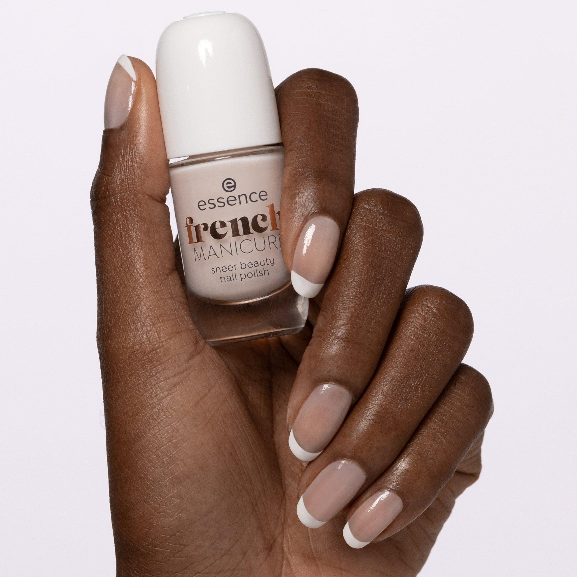 french MANICURE sheer beauty nail polish vernis à ongles