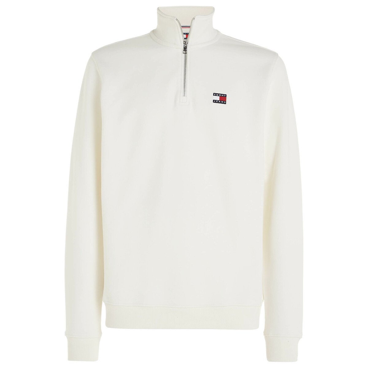 TOMMY JEANS<br>Suéter com zíper até a metade