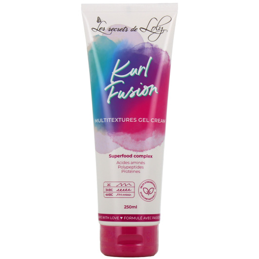 Secrets de Loly Kurl Fusion Gel-Crème cheveux multitexturés