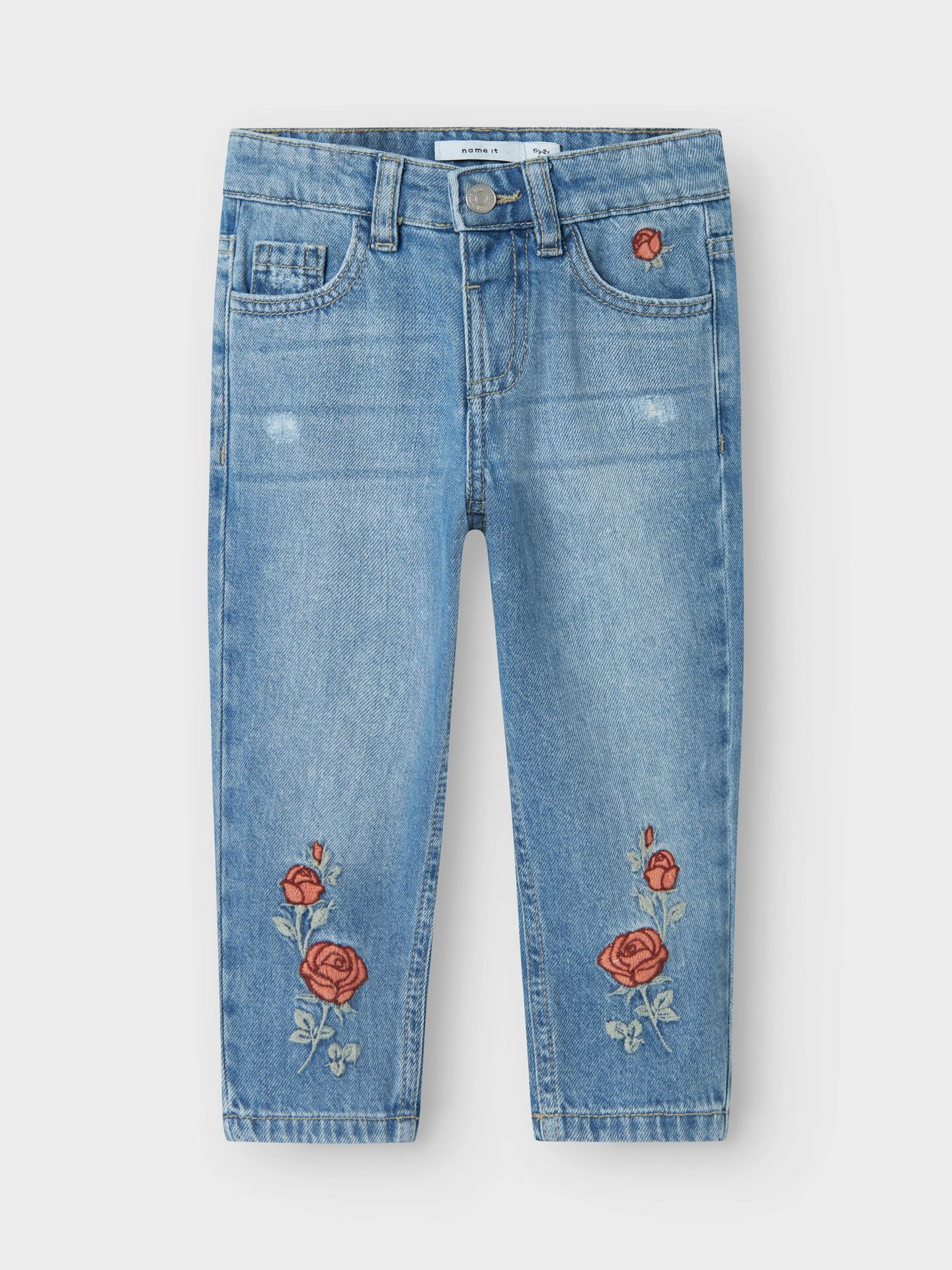 Bella Mom Emb Jeans Noos