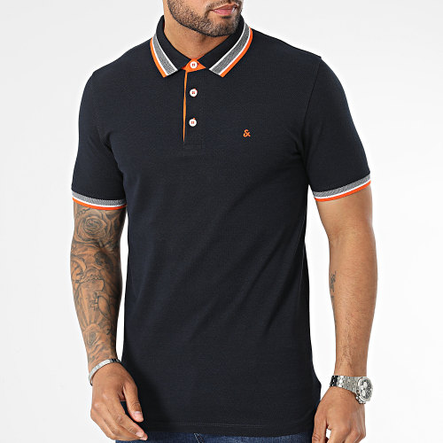 Polo Manches Courtes Paulos Bleu Marine
