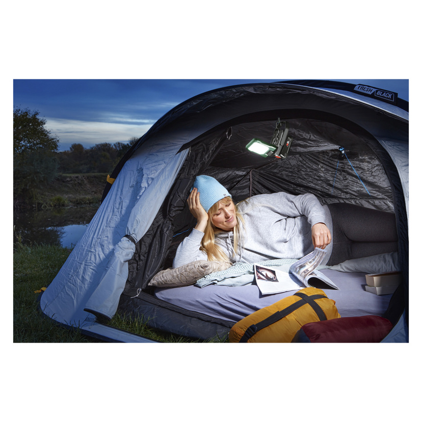 Batteridrevet arbeidslampe 18 V 400 lm
