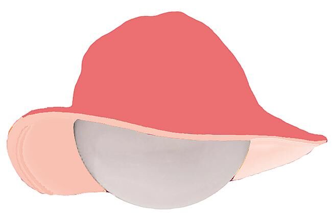 MAYO PARASOL - CHAPEAU PEACHY PUNCH