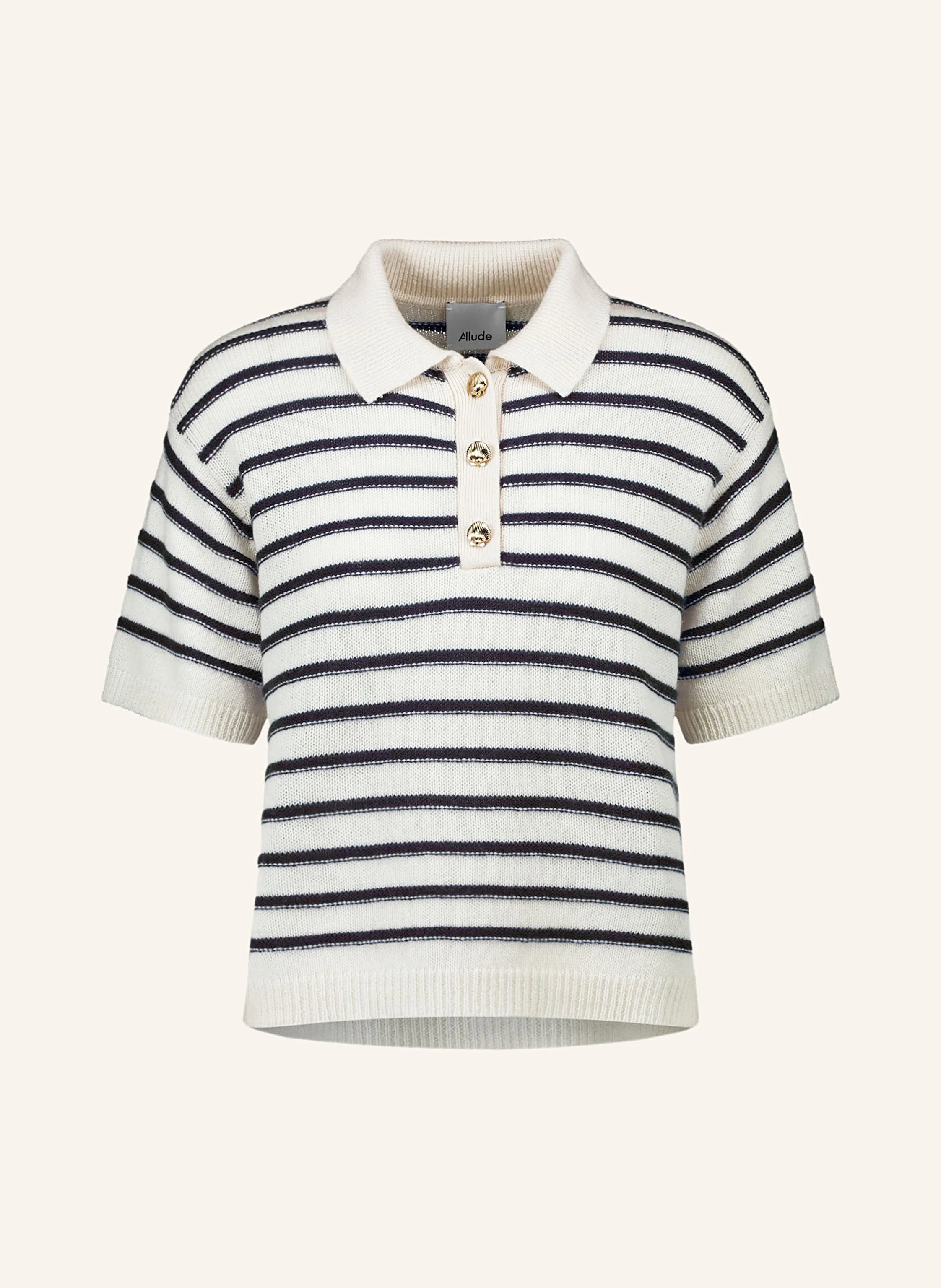 ALLUDE Strickshirt mit Cashmere