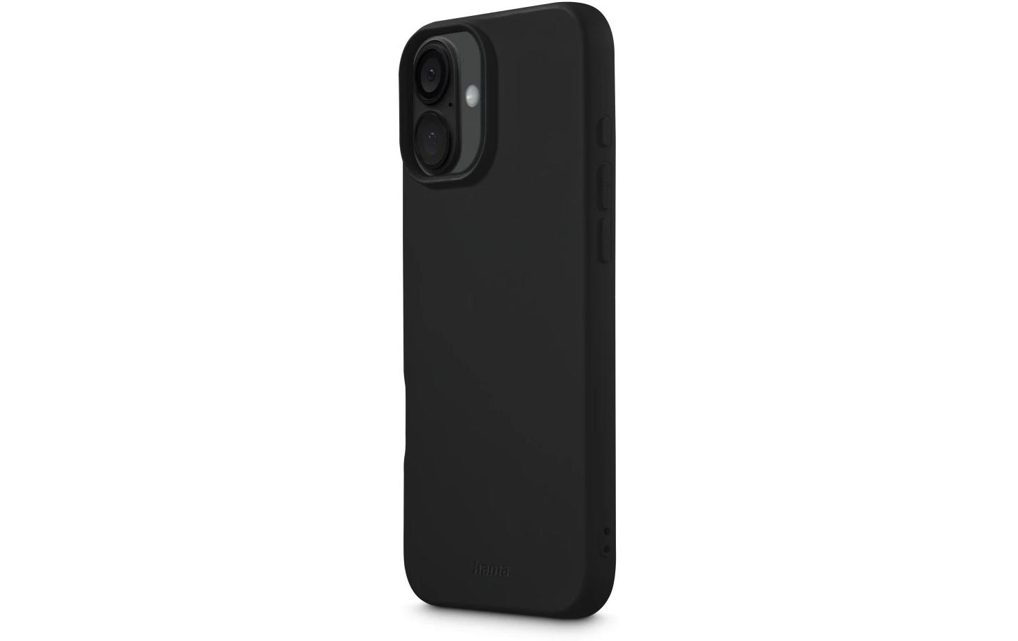 Back Cover MagCase Fantastic Feel Schwarz für iPhone 16 PlusHama Fantastic Feel Handy-Schutzhülle 17 cm (6.7
