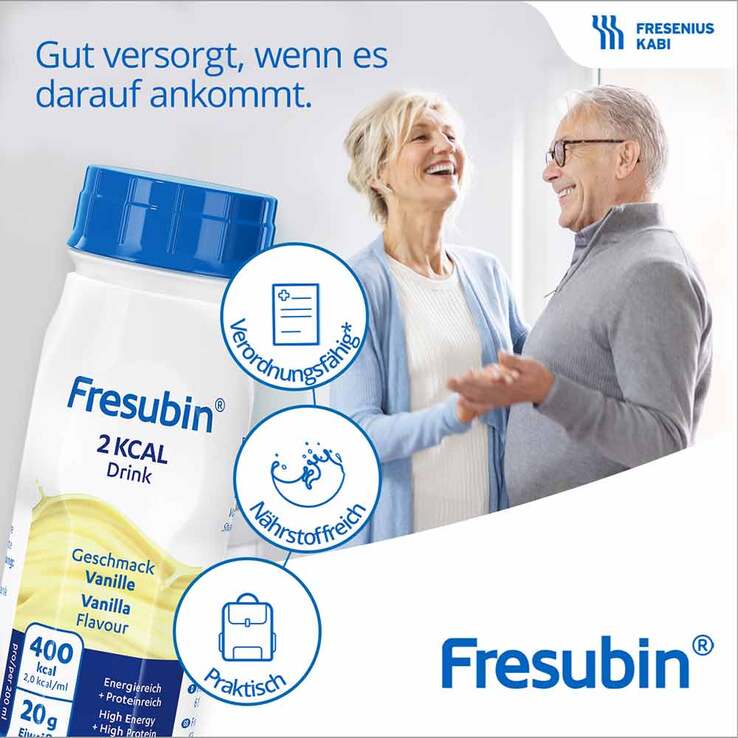 Fresubin 2 kcal Drink Vanille, 24X200 ml