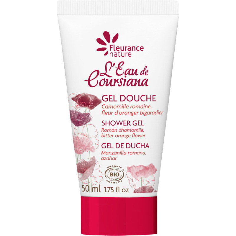 Gels douche nourrissants bio - Camomille romaine & fleur d'oranger - 3 x 50 ml