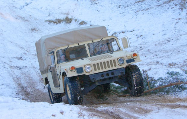 Hummer H1 Offroad fahren für 60 Minuten