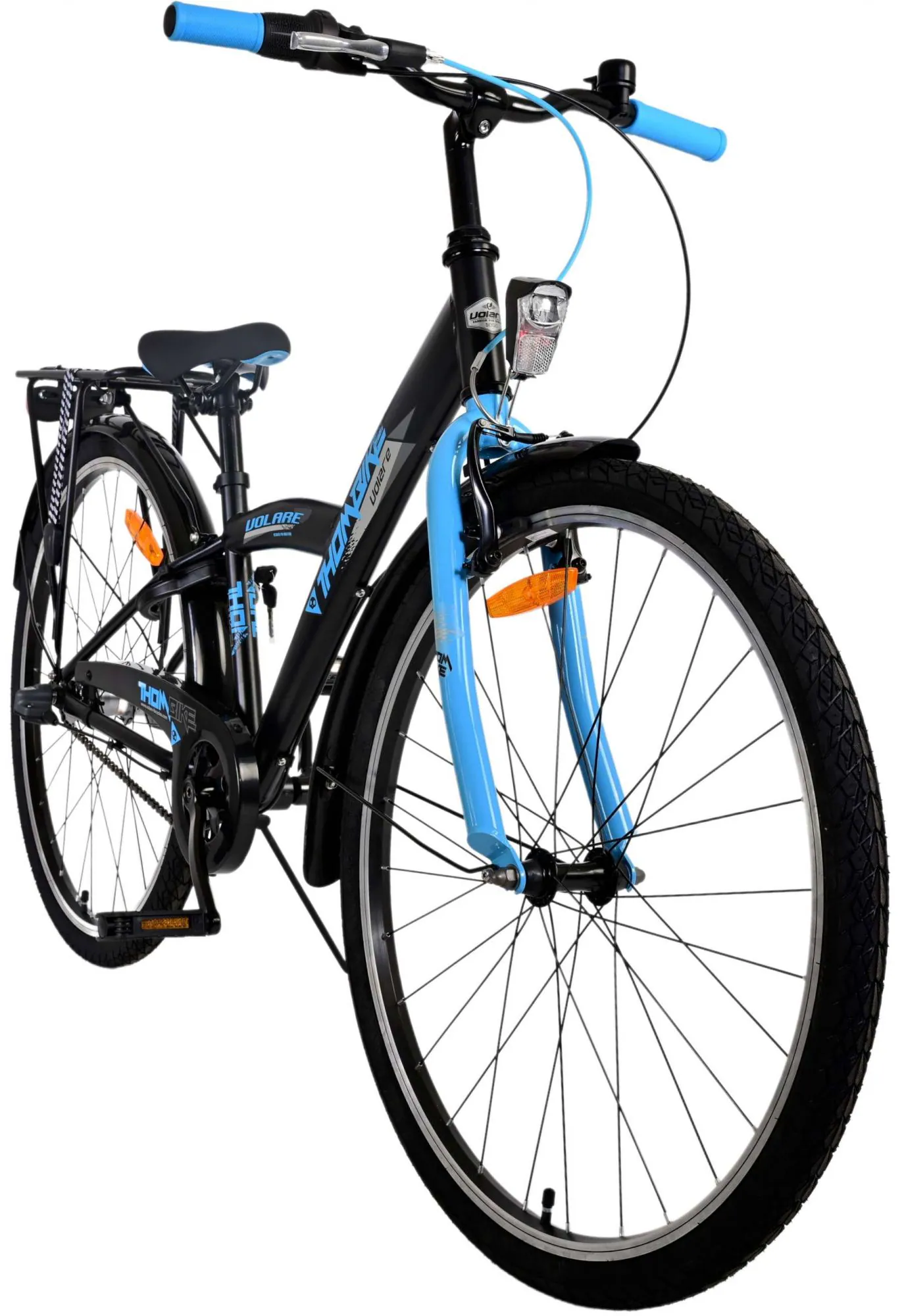 Kinderfahrrad Thombike für Jungen 26 Zoll Kinderrad in Schwarz Blau