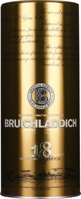 BRUICHLADDICH 18 YEARS SINGLE MALT 70CL