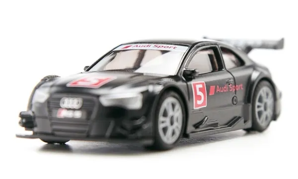 Siku SIKU 1580, Audi RS 5 racing car, metal/plastic, multicolored, large rear wing, toy car for children