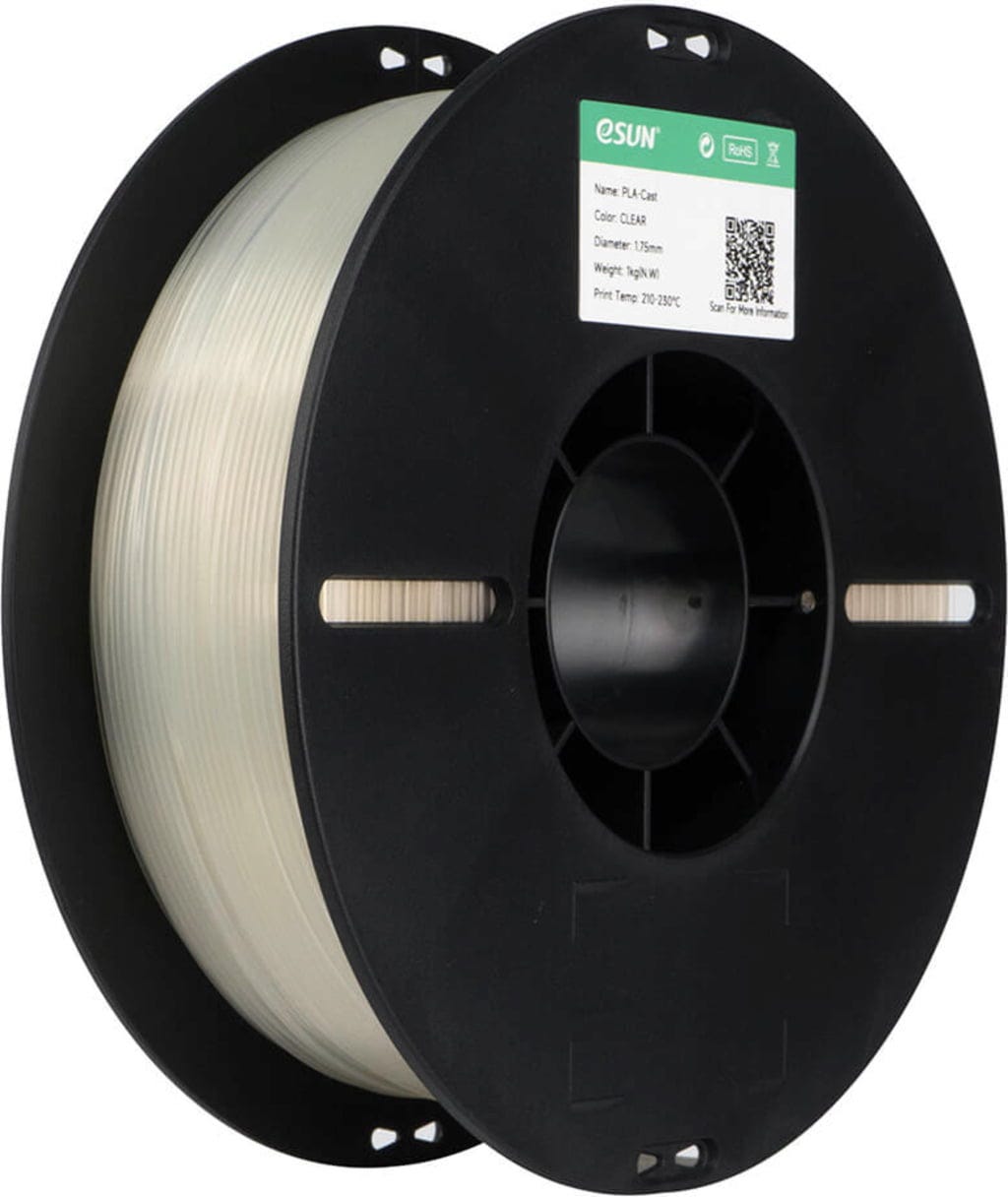 eSUN  PLA-Cast White, 1,75 mm / 1000 g    Präzises Gießmaterial für professionelle Anwendungen