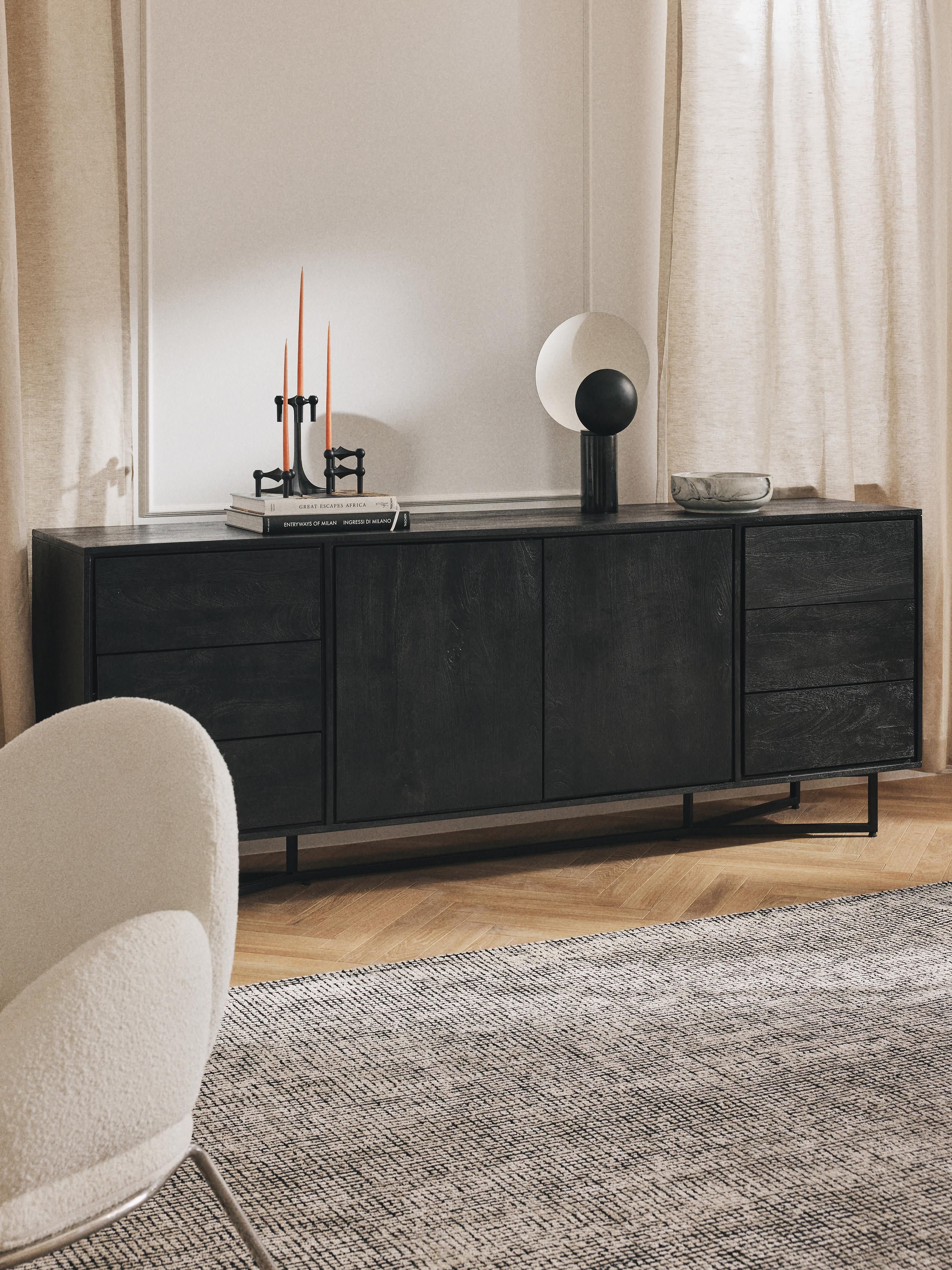 XL dressoir Luca gemaakt van mangohout
