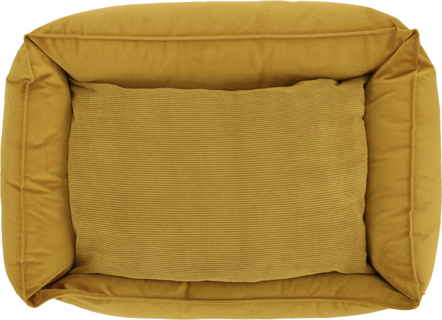 Overseas Petlife hondenmand Cocoon geel 60 x 40 x 18 cm