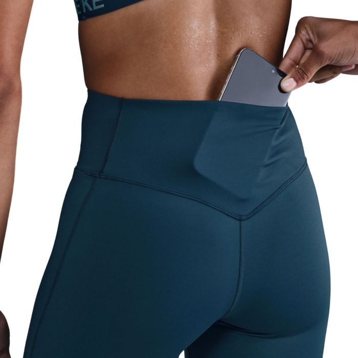 Nike Dame Lange tights Universa Dri-FIT Pocket Tights Blå