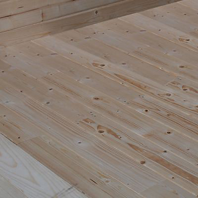 Plancher pour abris Lindo 2 L 12,65 m² et Lindo 2 L + pergola ép.28 mm