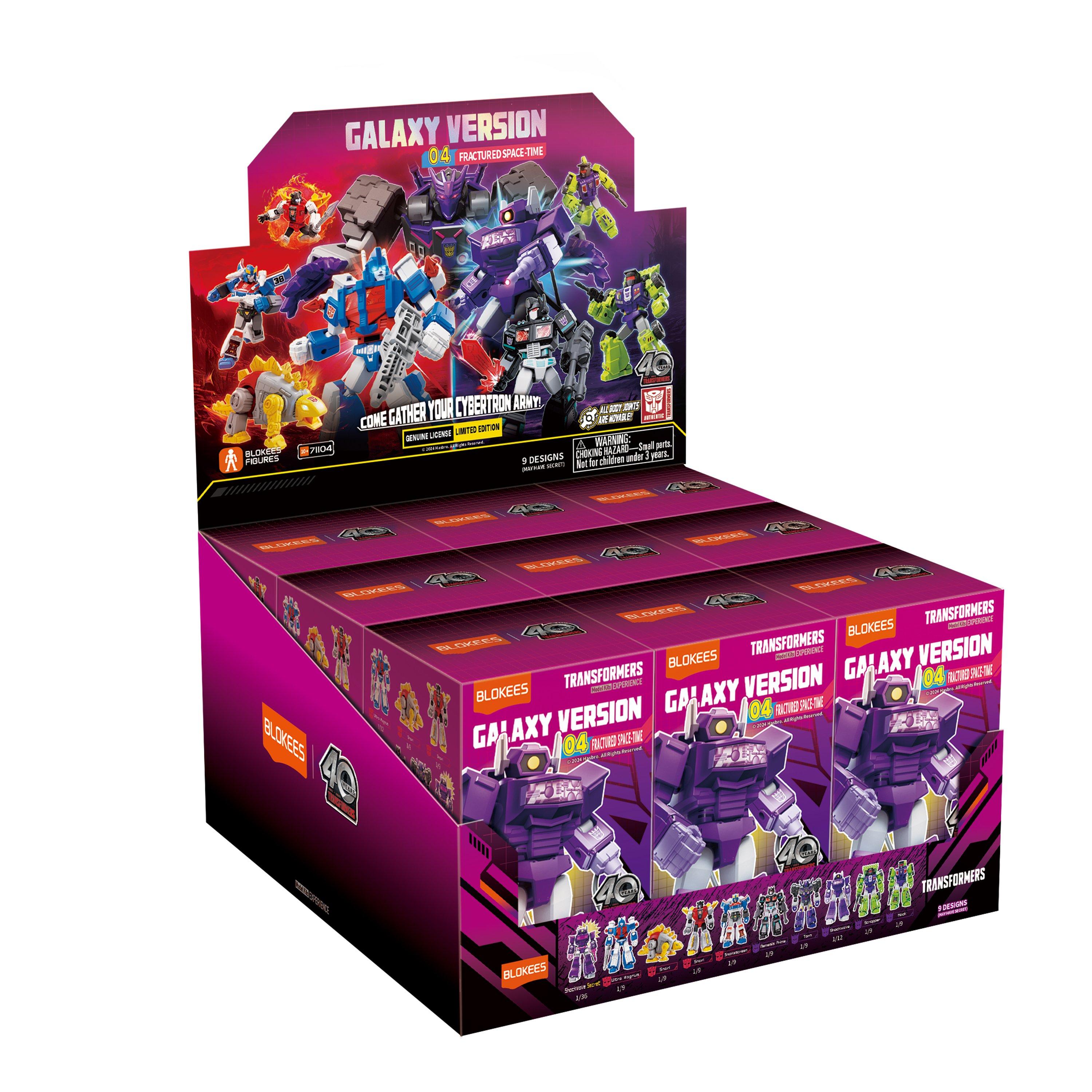 Blokees GAME Blokees Transformers Galaxy 04 Fractured Space Time (Box of 9)