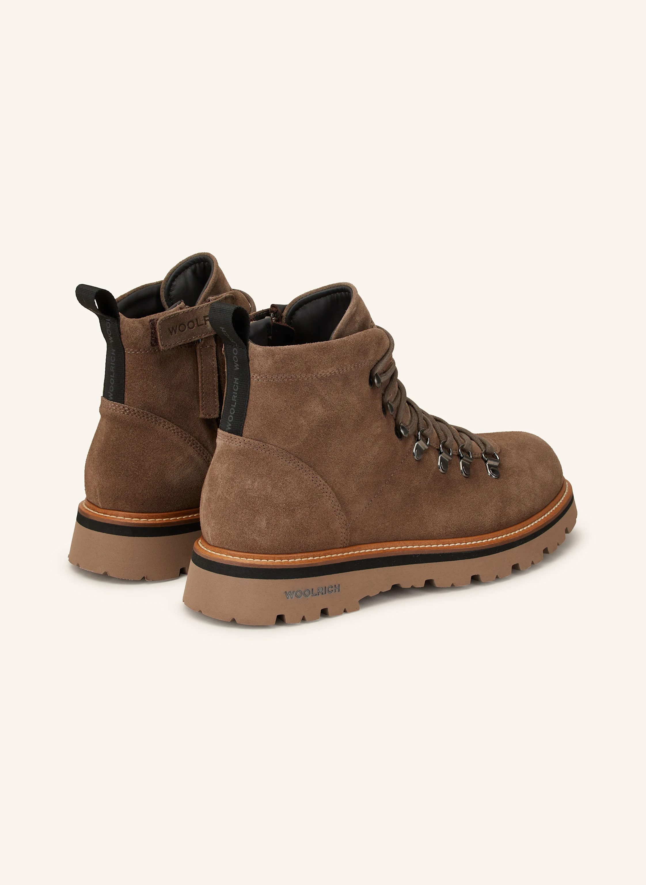 WOOLRICH Schnürboots CAMOSCIO