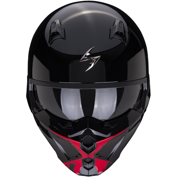 Scorpion - Casque Covert-X Tanker Noir / Rouge