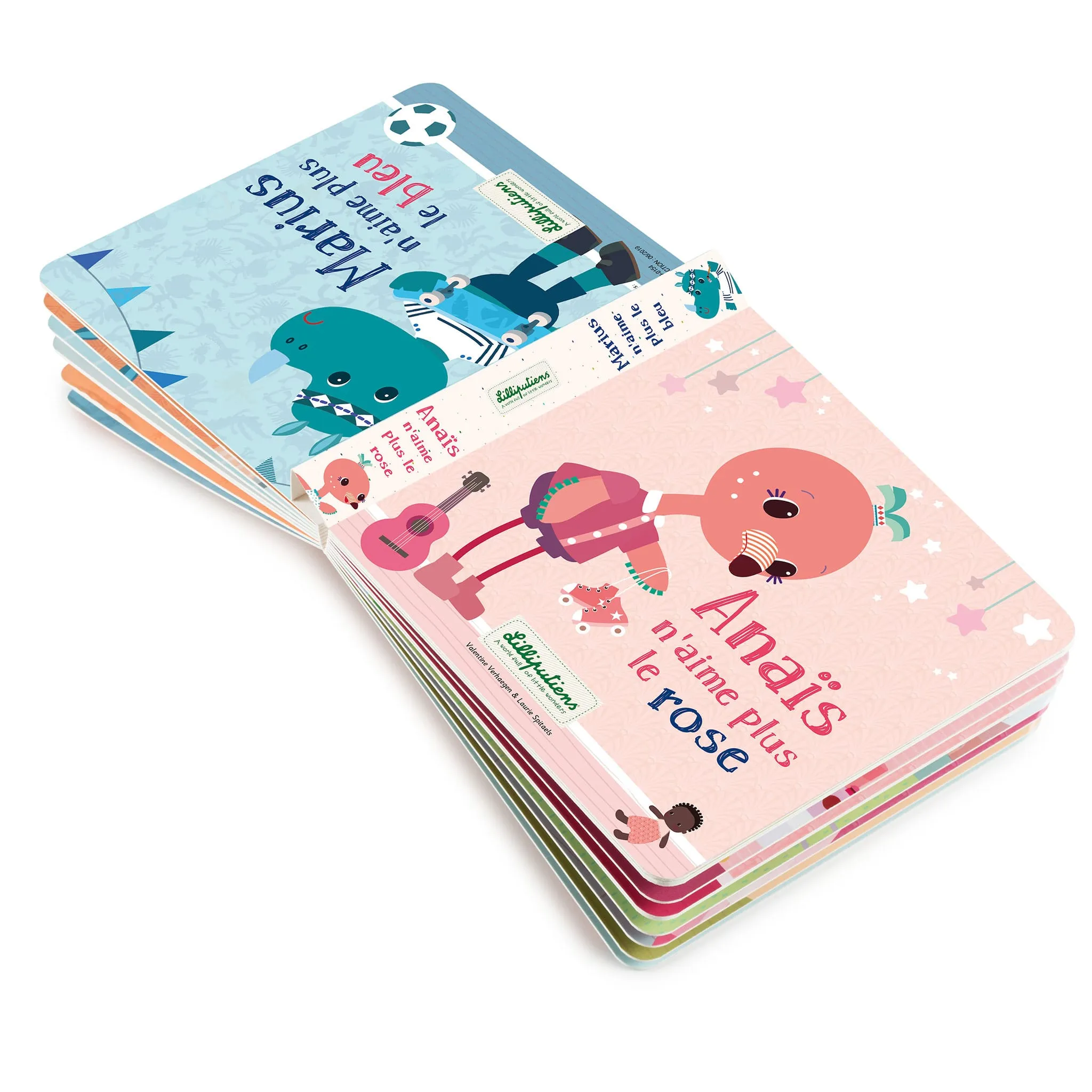 Lilliputiens Livre d'Éveil Anais et Marius