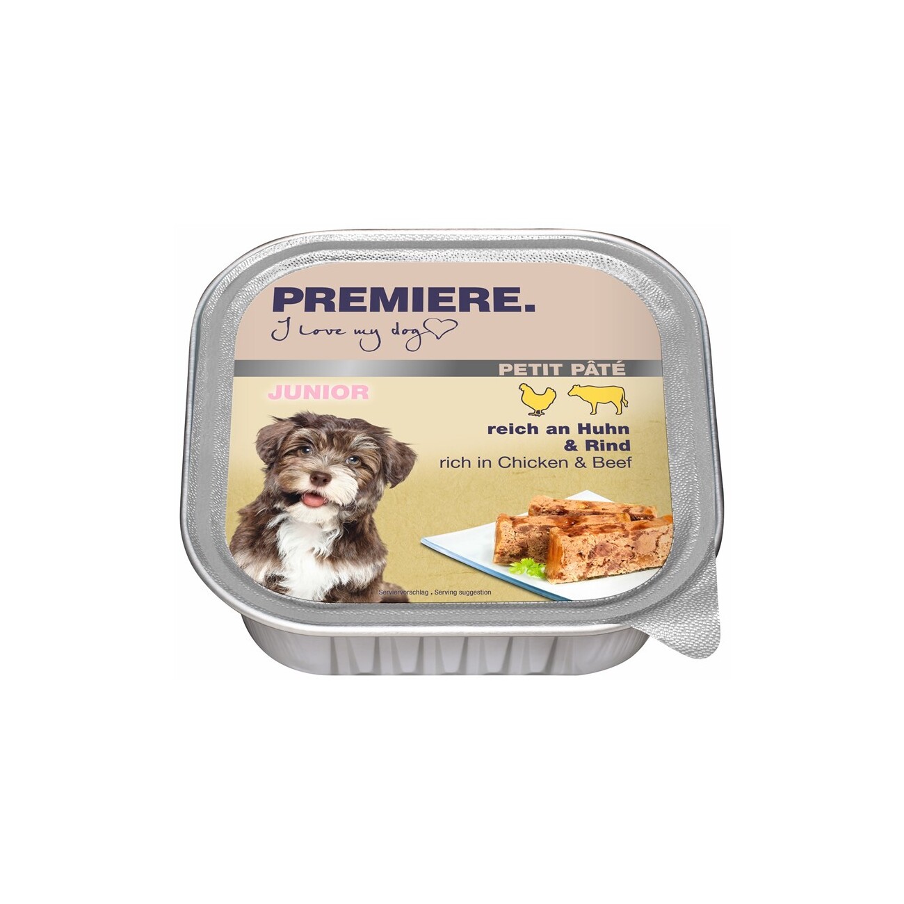 PREMIERE Petit Pâté Junior Geflügel und Rind 11x150 g