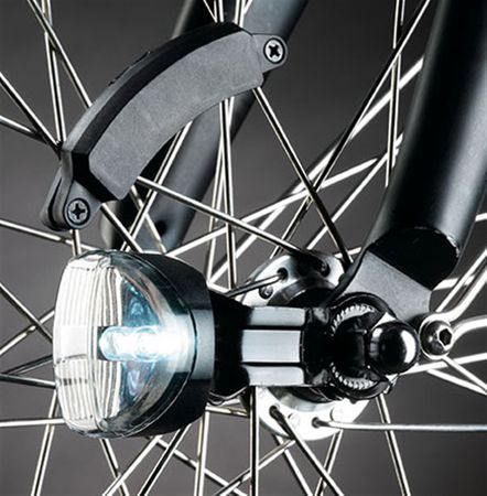 SL 150 RIM batterieloses Naben-Dauerlichtset für Felgenbremse  schwarz