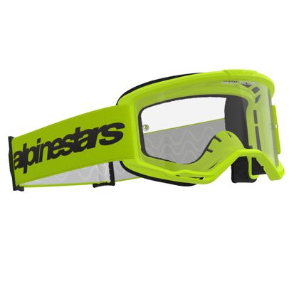 Masque cross Alpinestars VISION 3 WORDMARK 2025 - Jaune